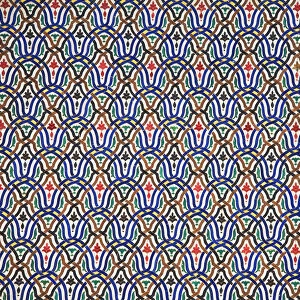 Coloured tiles, <br>Royal Palace, <br>Fez-el-Jedid, <br>Fez (Fes)