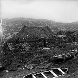 View of Kentangaval township, Barra. Date: 1895