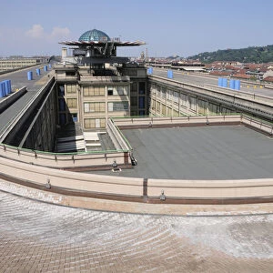 Italy, Piedmont, Turin, Lingotto rooftop test track