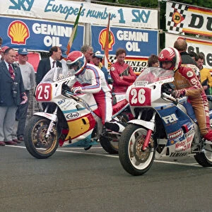 Brian Raynor (Yamaha) and Eddie Roberts (Yamaha) 1988 Production A TT