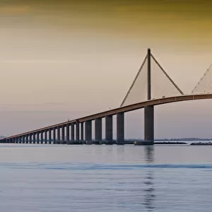 North America, USA, Florida, Tampa Bay. Sunshine Skyway Bridge