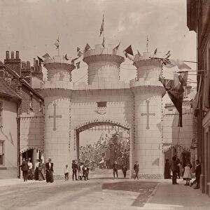 Jubilee Arch, South Gate, Chichester, 1897