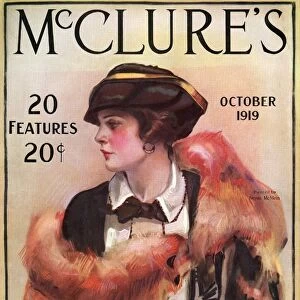 MAGAZINE: McCLURE S, 1919. Front cover of McClures Magazine, October 1919