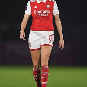 Arsenal's Leah Williamson in Action: Arsenal Women vs. Reading - FA Women's Super League Match