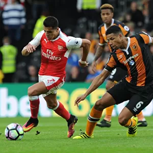 Clash of Forces: Sanchez vs. Davies - Arsenal's Star Forward vs. Hull's Defender, Premier League 2016-17