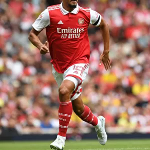 William Saliba Shines: Arsenal's Defensive Masterclass vs. Sevilla in the Emirates Cup, 2022