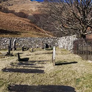 Cille Mhaodain graveyard at Ardgour, Scotland