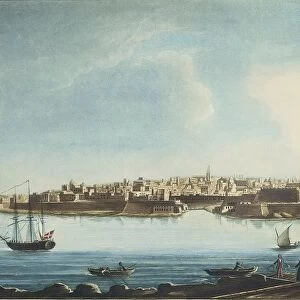 Malta, Valetta, View of Valletta city with its forts