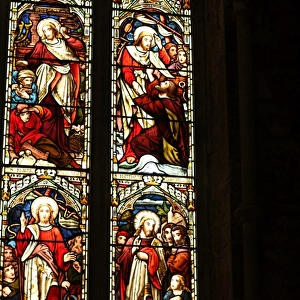 Stained Glass Window from the Nineteenth Century A. D