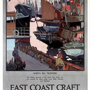 East Coast Craft - Visit Lincolnshire, LNER poster, 1923-1947