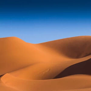 Silky Golden Dunes (Algerian Sahara)