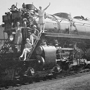 A 4-8-4 class S-1 locomotive built by Baldwin for the Empire Builder
