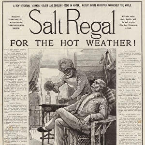 Advertisement, Salt Regal (engraving)