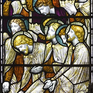 Adoration of The Lamb, 1884 (stained glass)