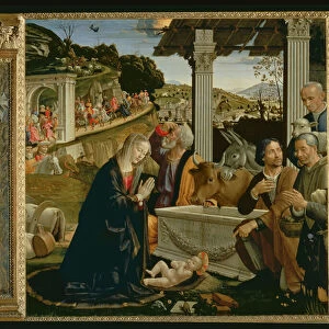 Adoration of the Shepherds, 1485 (for detail see 33456)