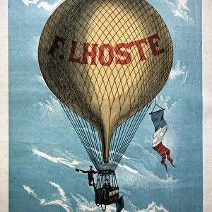 Ballon, Francois Lhoste (1859-1887), 1883