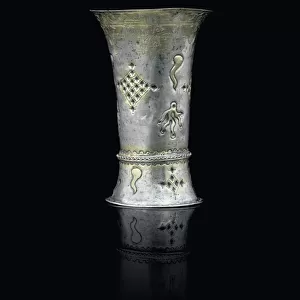 Beaker, probably Debrecen, c. 1600 (parcel-gilt silver)