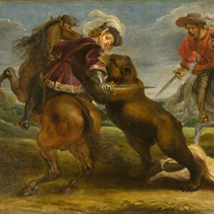 The Bear Hunt, 1639-1640 (oil on canvas)