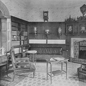 Brasenose College, the Junior Common Room (b / w photo)