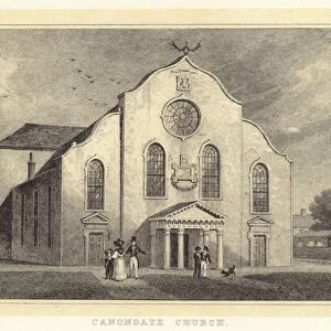 Canongate Church (engraving)