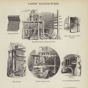 Carpet Manufacturer (engraving)