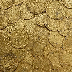 Complete Tudor gold hoard, the Asthall Hoard, from Asthall, 1470-1526 (gold)