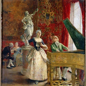 The Concert, before 1908 (oil on canvas)