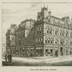 The Corn Exchange, Ipswich (engraving)