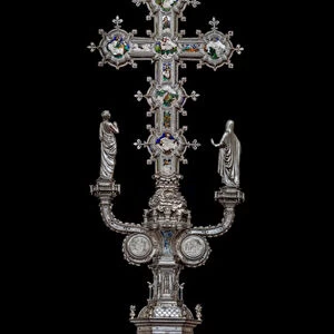 The Cross of the Treasure of Sain John, verso, 1457-59