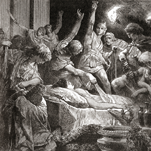 The death of Verginia, or Virginia, from Ward and Lock