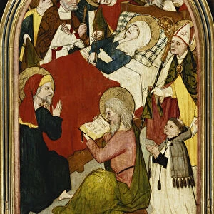 The Death of the Virgin (oil on panel)