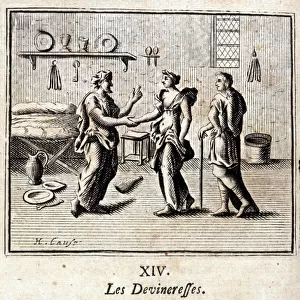 The Devineresses. Fables by Jean de La Fontaine (1621-95)