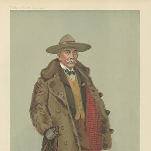 The Earl of Minto (colour litho)
