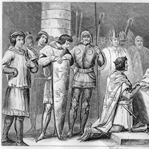 Edward III of England obliges us to pay tribute to Philip VI of Valois