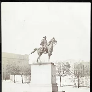 Equestrian statue of General Ulysses Simpson Grant in Brooklyn, New York