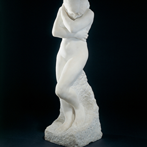 Eve After Fishing (Modesty), c. 1897 (marble) (see also 496173 and 496181)