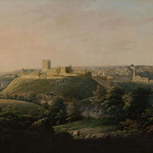 An Extensive View of Richmond, Yorkshire (oil on canvas)