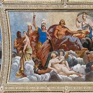 Gathering of the Gods of Olympus, 1618 (fresco)