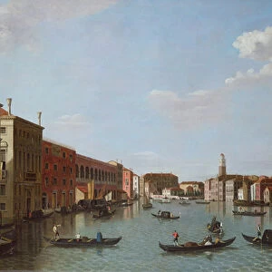 The Grand Canal and San Geremia, Venice, 18th century