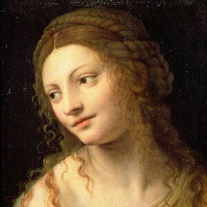 Head and shoulders of a young woman