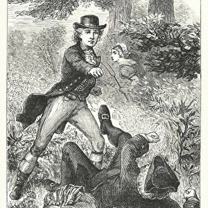 Illustration for Tom Jones by Henry Fielding (engraving)
