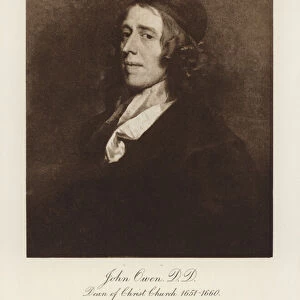 John Owen, DD, Dean of Christ Church, 1651-1660 (litho)