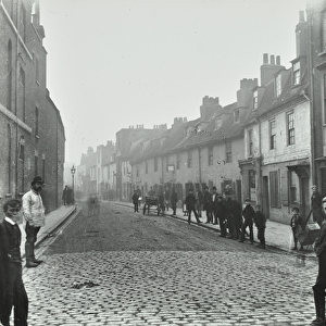 Mill Lane: from Deptford Broadway, London, 1895 (b / w photo)