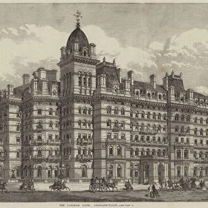 The Langham Hotel, Portland-Place (engraving)
