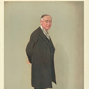Lord Weardale, A cynical radical, 25 July 1906, Vanity Fair cartoon (colour litho)