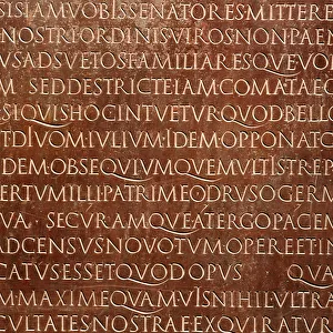 The Lyon Tablet (detail), c. 48 AD (bronze)