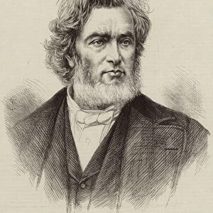 M Jules Favre, French Minister of Foreign Affairs (engraving)