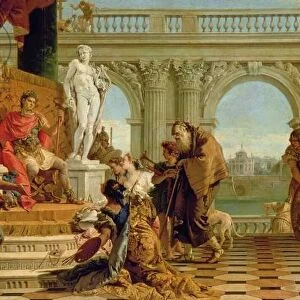 Maecenas Presenting the Liberal Arts to the Emperor Augustus (63BC-14AD) c