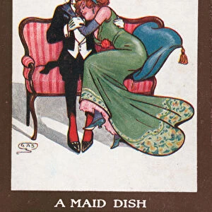 A maid dish (colour litho)