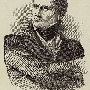 Major-General Scott, Commander of the American Forces in Mexico (engraving)
